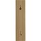Ekena Millwork 2 1/2"W x 10 3/4"D x 10 1/4"H Traditional Shelf Bracket, Cherry BKT02X10X10TRCH - alternate 4